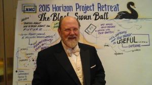 NMC CEO Larry Johnson at the Black Swan Ball